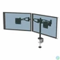 Kép 2/2 - Monitortartó kar, kettő monitorhoz, FELLOWES "Vista™"