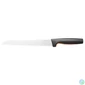 Kép 2/4 - Kenyérvágókés, 21 cm, FISKARS "Functional Form" fekete