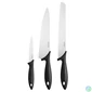 Kép 1/6 - Késkészlet, kezdő, 3 darabos, FISKARS "Essential"