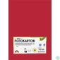 Kép 1/2 - Dekorkarton, 2 oldalas, A4, 300 g, 50 lap, FOLIA, tűzpiros