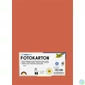 Kép 1/2 - Dekorkarton, 2 oldalas, A4, 300 g, 50 lap, FOLIA, narancs
