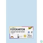 Kép 1/2 - Dekorkarton, 2 oldalas, A4, 300 g, 50 lap, FOLIA, jégkék