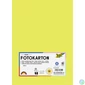 Kép 1/2 - Dekorkarton, 2 oldalas, A4, 300 g, 50 lap, FOLIA, limezöld