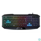 Kép 1/2 - Billentyűzet, vezetékes, USB, HUN, gaming, GENIUS "Scorpion K215"