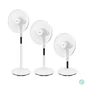 Kép 4/4 - Álló ventilátor, távirányítóval, állítható magasság, 40 cm, 60 W, HOME