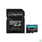 Kép 2/2 - Memóriakártya, microSDXC, 64GB, C10/UHS-I/U3/V30/A2, adapter, KINGSTON "Canvas Go! Plus"