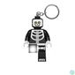 Kép 1/6 - Kulcstartó, LED világítással, LEGO "Skeleton Guy"