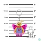 Kép 3/3 - Kulcstartó, LED világítással, LEGO "Butterfly Girl"