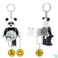 Kép 3/5 - Kulcstartó, LED világítással, LEGO "Panda Guy"