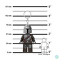Kép 3/4 - Kulcstartó, LED világítással, LEGO "Star Wars The Mandolarian 2"