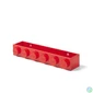 Kép 1/2 - Fali polc, LEGO "Brick 6", piros