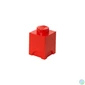 Kép 1/3 - Tárolódoboz, szögletes, LEGO, piros