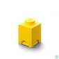 Kép 1/8 - Tárolódoboz, szögletes, LEGO, sárga