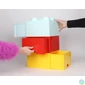 Kép 9/9 - Tárolódoboz, fiókos, LEGO "Brick", vízkék