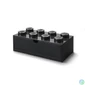 Kép 1/2 - Tárolódoboz íróasztalra, fiókos, LEGO "Brick 4x2", fekete
