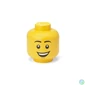 Kép 1/4 - Tárolódoboz, fej, kicsi, LEGO, Happy Boy