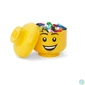 Kép 2/4 - Tárolódoboz, fej, kicsi, LEGO, Happy Boy