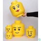 Kép 4/6 - Tárolódoboz, fej, nagy, LEGO, Girl