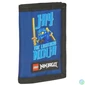 Kép 1/2 - Pénztárca, tépőzáras, LEGO "Ninjago Jay", kék-mintás