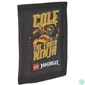 Kép 1/2 - Pénztárca, tépőzáras, LEGO "Ninjago Cole", fekete-mintás