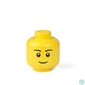 Kép 1/4 - Tárolódoboz, fej, kicsi, LEGO, Boy