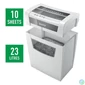 Kép 5/8 - Iratmegsemmisítő, konfetti, 10 lap, LEITZ "IQ Home Office"