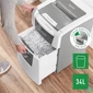 Kép 4/9 - Iratmegsemmisítő, konfetti, 100 lap, LEITZ "IQ AutoFeed SmallOffice 100 P4 Pro"