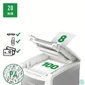 Kép 8/9 - Iratmegsemmisítő, konfetti, 100 lap, LEITZ "IQ AutoFeed SmallOffice 100 P4 Pro"