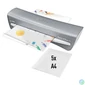Kép 6/8 - Laminálógép, A4, 75-125 mikron, LEITZ "iLam Home Office", szürke