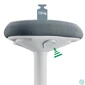 Kép 4/7 - Ülőszék, billenő, ergonomikus, LEITZ "Ergo Active", világosszürke