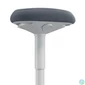 Kép 3/9 - Állószék, billenő, ergonomikus, LEITZ "Ergo Active", világosszürke