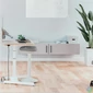 Kép 9/9 - Állószék, billenő, ergonomikus, LEITZ "Ergo Active", világosszürke