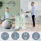 Kép 9/9 - Ülő/álló munkaállomás, elektromos, LEITZ "Ergo"