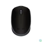 Kép 1/5 - Egér, vezeték nélküli, optikai, közepes méret, USB, LOGITECH "M171", fekete