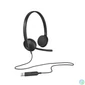 Kép 5/5 - Fejhallgató, mikrofonnal, USB csatlakozás, LOGITECH "H340"