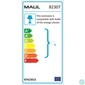 Kép 4/5 - Asztali lámpa, energiatakarékos, felfogatható, MAUL "Study", ezüst