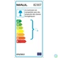 Kép 5/5 - Asztali lámpa, energiatakarékos, felfogatható, MAUL "Study", ezüst