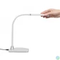 Kép 5/6 - Asztali lámpa, LED, szabályozható, MAUL "Pearly colour vario", ezüst