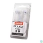 Kép 4/4 - Fülhallgató, mikrofonnal, MAXELL "Plugz", fehér