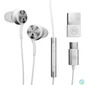 Kép 1/2 - Fülhallgató, mikrofonnal, USB-C, MAXELL "XC1", fehér