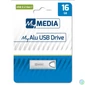 Kép 1/3 - Pendrive, 16GB, USB 3.2 Gen1, alumínium ház, MYMEDIA "Alu" (by VERBATIM)