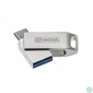Kép 3/7 - Pendrive, 64GB, USB 3.2 Gen1 + USB-C, alumínium ház, MYMEDIA "Dual" (by VERBATIM)