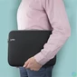 Kép 4/5 - Notebook tok, 13,3", antibakteriális, RAPESCO, fekete