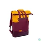 Kép 1/8 - Notebook hátizsák, 15,6", rolltop, 25L, RIVACASE "5321 Dijon", bordó