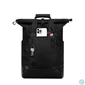 Kép 3/8 - Notebook hátizsák, 15,6", rolltop, 25L, RIVACASE "5321 Dijon", fekete