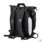 Kép 6/8 - Notebook hátizsák, 15,6", rolltop, 25L, RIVACASE "5321 Dijon", fekete