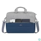 Kép 4/8 - Notebook táska, 15,6", RIVACASE "Prater 7532", szürke-kék