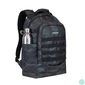 Kép 2/8 - Notebook hátizsák, 15,6", 28L, RIVACASE "7631 Sherwood Navy Camo", fekete-terepminta