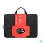 Kép 1/8 - Notebook táska, 15,6", vezeték nélküli egérrel, RIVACASE "Anvik 7916", fekete