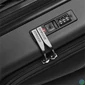 Kép 4/9 - Utazóbőrönd, keményfedelű, 35x55x22 cm, RIVACASE "Clark ECO 8180", fekete